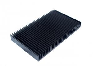 Buy cheap Black Anodized Aluminum Heatsink Extrusion Profiles T66 With Finished Machining product