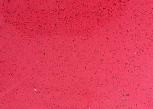 Buy cheap Rose Red Recycled Glass Quartz Countertops Scratch Resistance 3000mm X 1400mm product