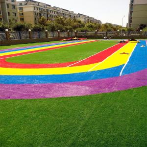 Buy cheap Decorative Custom Artificial Turf For Children'S Play Area Good Water Permeability product