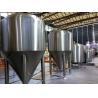 Refrigerated Stainless Steel Conical Fermenter 1000L Large Brewing Equipment for sale