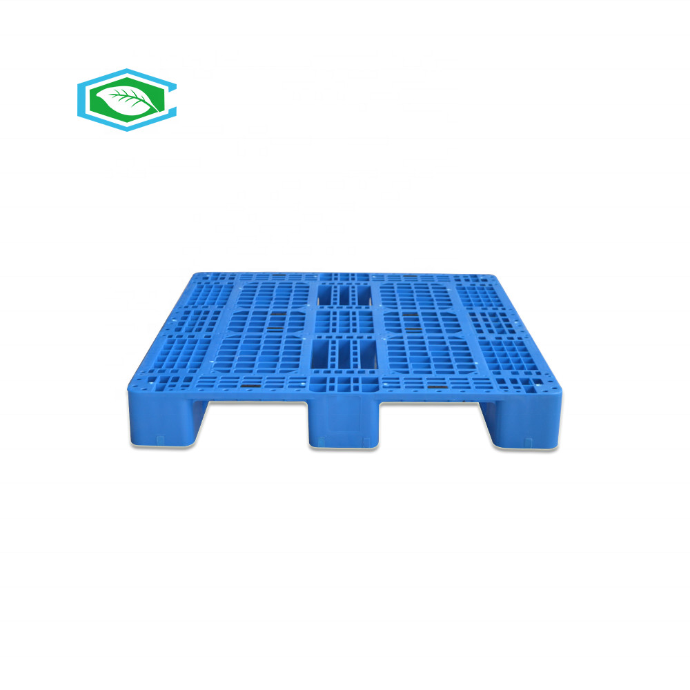Buy cheap 48x40 Reinforced Plastic Pallets Three Runners Bottom Virgin Polyethylene With Steel Tubes product