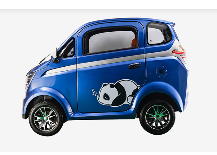 Buy cheap 60 V Mini Electric Car With Disc Brake Steering Wheel 350 Kg Easy Operation product