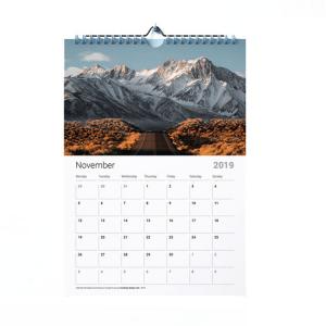 Buy cheap Personalised Business Wall Calendar Printing With Custom Your Design Accept product