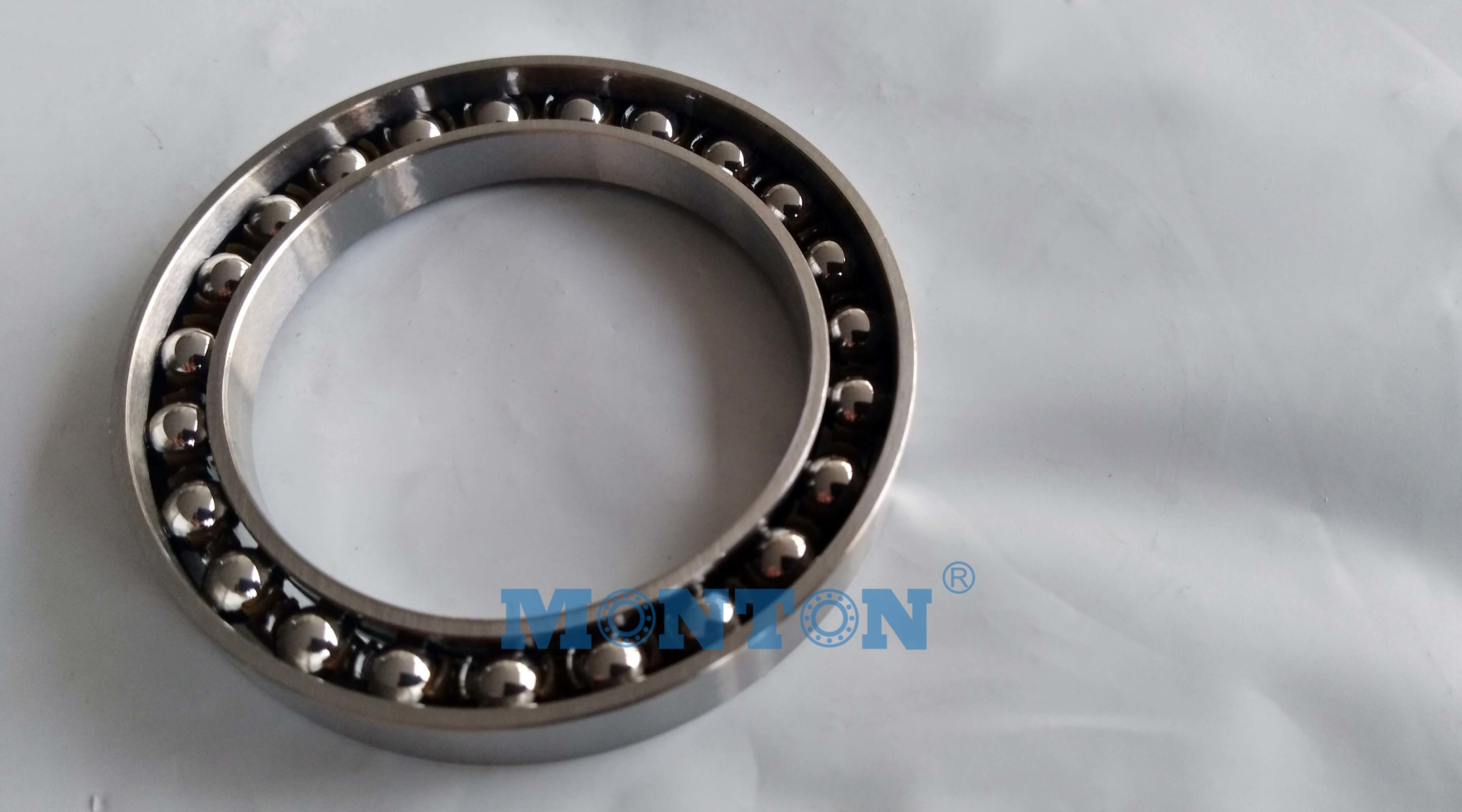 Buy cheap M14	25.07*33.896*6.095mm customized robotics slewing bearings product