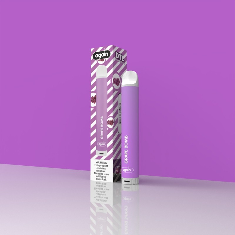 Buy cheap OEM AIO Draw Activated Vape Pen Grape Flavor with 500mAh large battery product