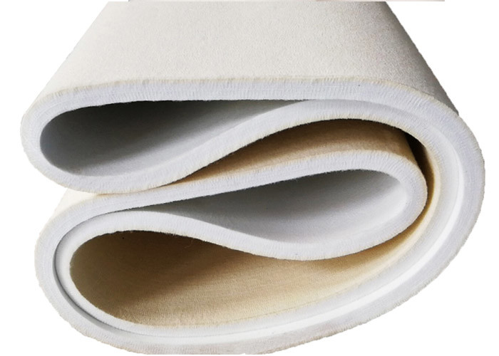 PES Nomex High Heat Insulation Blanket Non Slipping For Knitted Fabric Compactor