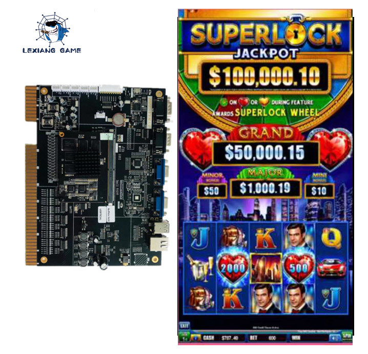 Buy cheap Super Link 5 in 1 Night Life Multi Game Slots Gambling Games For Video Slot Game Board Machine product