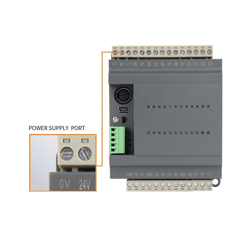 Buy cheap CX3G-16M Industrial Control PLC Module Mini Size Servo Stepper product