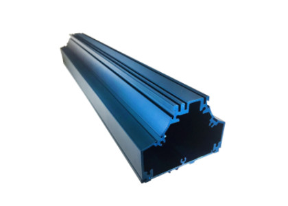Buy cheap Bright Blue Anodizing Extruded Aluminum Case 6063 / 6061 Water Proof product