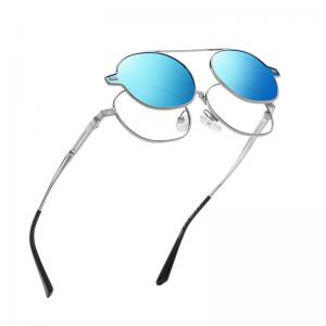 Buy cheap UV400 Magnetic Sunglasses Clip On For Men Women Polarized Retro Anti Glare product