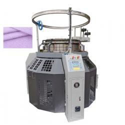 China 16-24RPM Fleece Knitting Machine 4 Tracks Fully Automatic 5.5KW for sale