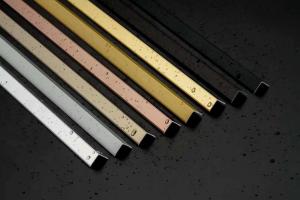 Buy cheap Polishing 0.8mm Aluminium Floor Trim Profiles L Angle Shape product