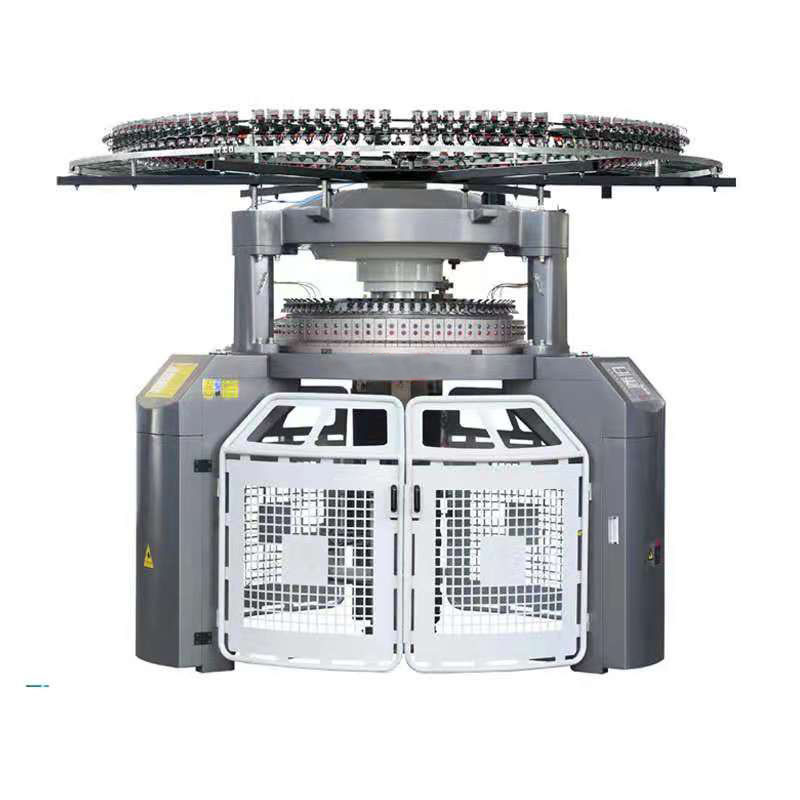 Customized Terry Circular Knitting Machine Small Size Double Jersey Machine for sale