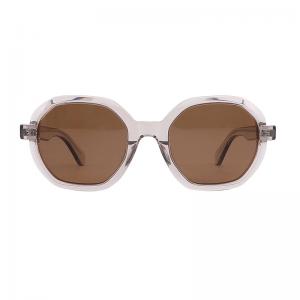 Buy cheap Women'S Round Acetate Sunglasses Polarized Customize Logo Anti Glare product