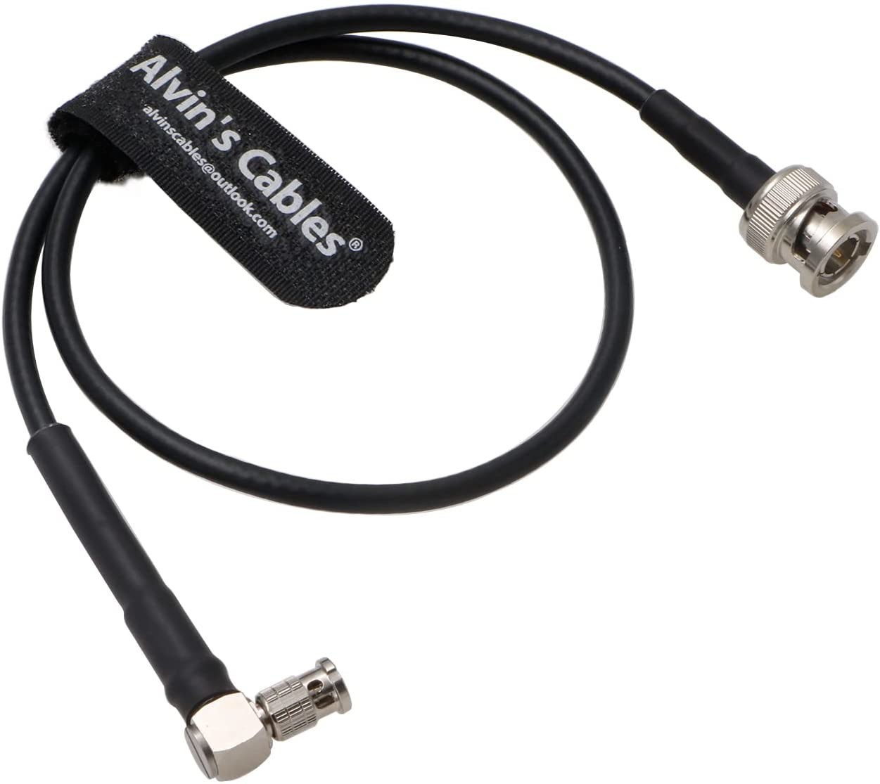 Buy cheap Micro-BNC Male High-Density BNC Right-Angle To BNC Male 6G HD SDI Coaxial-Cable For Blackmagic-Video-Assist 75 Ohm 50cm product