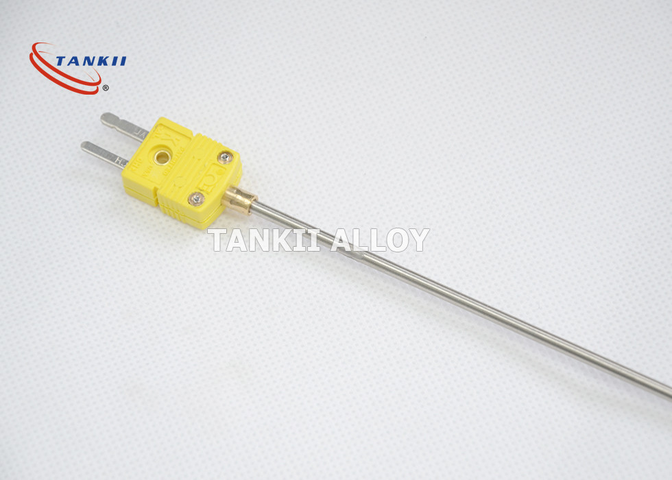 Buy cheap OD 1mm MI Mineral Insulated Thermocouples With SS321 Sheath product