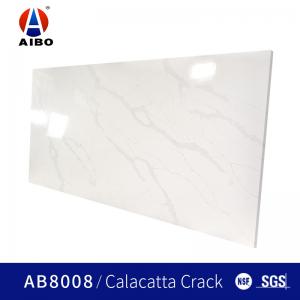 Buy cheap Customize Color Aritifical Quartz Stone 18mm Thickness 6.5Mohs Hardness product
