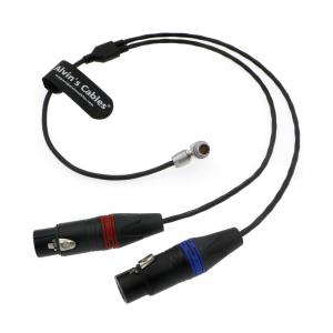 Buy cheap Audio-Cable for ARRI-Mini-LF Camera 6 Pin Male to Dual XLR 3 Pin Female Cable Alvin's Cables product