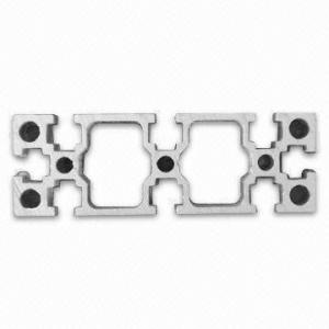 Buy cheap 6063 Silvery Anodized Aluminum Extrusion Profiles GB/T5237-2004 product