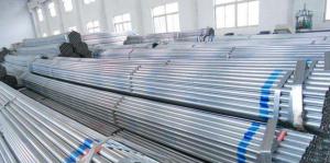 Buy cheap ASTM A53 GrB 4 Inch DN40x4mm thickness hot Dip Galvanized Round Steel Pipe/schedule 80 galvanized pipe/carbon steel pipe product