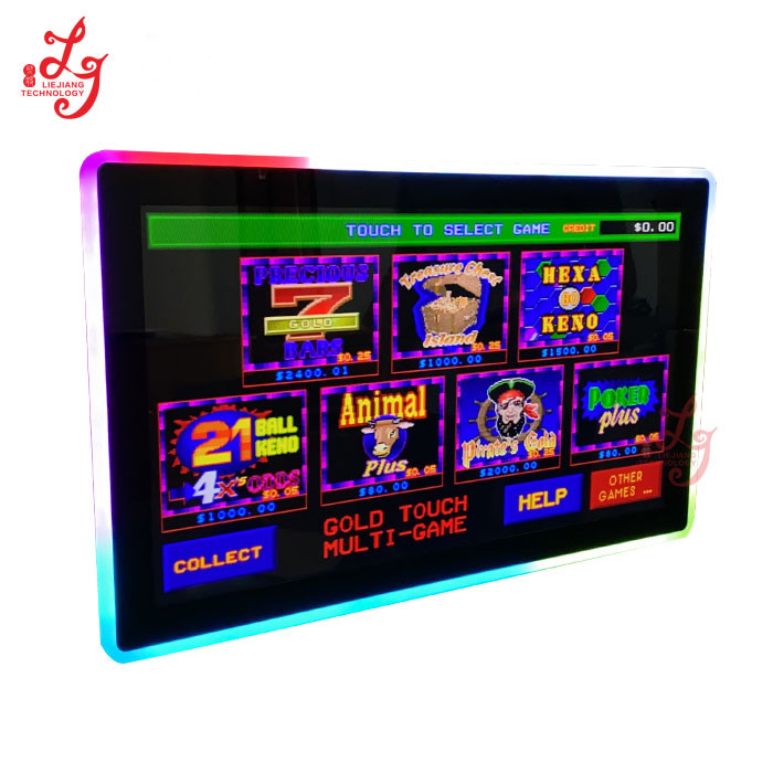 Touch Screen Factory 27 Inch Capacitive Touch Screen 3M RS232 Gaming Monitor For for sale