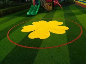 Buy cheap Safe Comfortable Eco Friendly Artificial Grass For Playground Oem Design product
