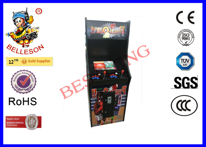 Full View Angle 2 Players Arcade Multi Game Machine CE 3C ROHS Certificated for sale