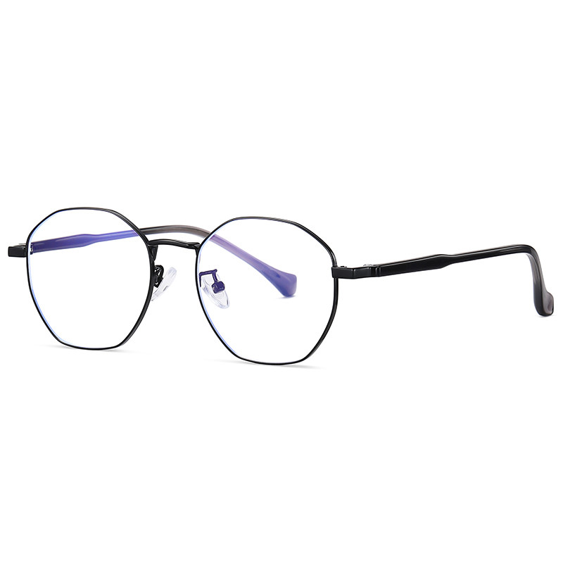 Buy cheap 145 Millimeter Acetate Metal Glasses Frame Computer Blue Light Blocking product