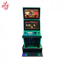 China Africa Hunt Dual Screen Video Slot Machines Supported Bill Acceptor for sale
