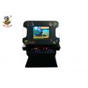 Classic Black Coin Operated Game Machines 19 Inch Screen With Top Panel Lift for sale