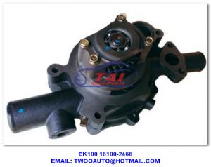 Buy cheap Ek100 16100-2466 Car Power Steering Pump , Truck Trailer Car Cooling Truck Water Pump Type 16100-2466 Ek100 Old product