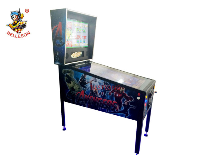 LCD Screen Pinball Machine Medium Density Fiberboard Cabinet for sale