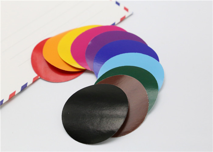 Buy cheap Handy Gummed Coloured Paper Circles 50MM Asst Colour No Color Fading product