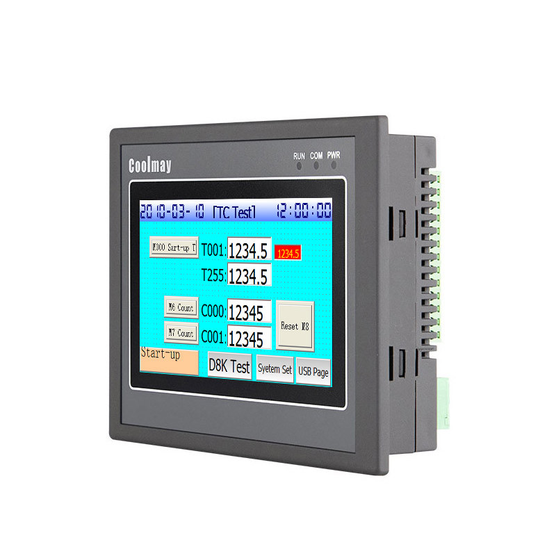 Buy cheap 5" TFT EX3G 151*96*36mm PLC Touch Panel ARM9 Core 400MHz PLC HMI All In One from wholesalers