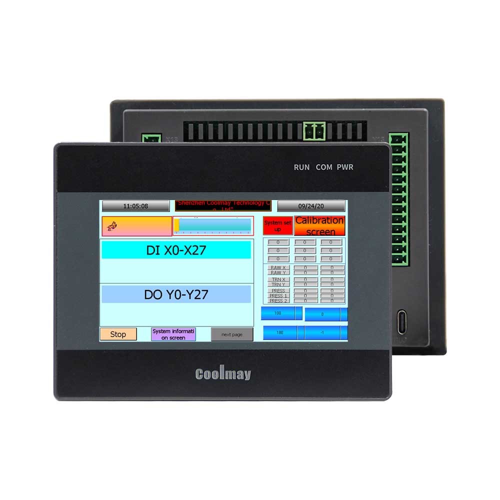 Buy cheap Industrial Integrated HMI PLC 4AD 2DA Coolmay QM3G For Electronic Equipment product