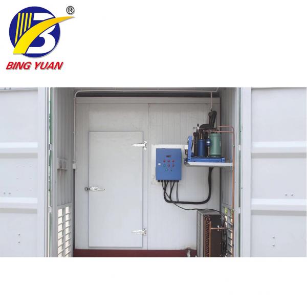 3800KG 480 Volt R404A Solar Power Containerized Cold Room