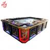 English Language Coin Pusher 86 Inch Fish Table Cabinet for sale