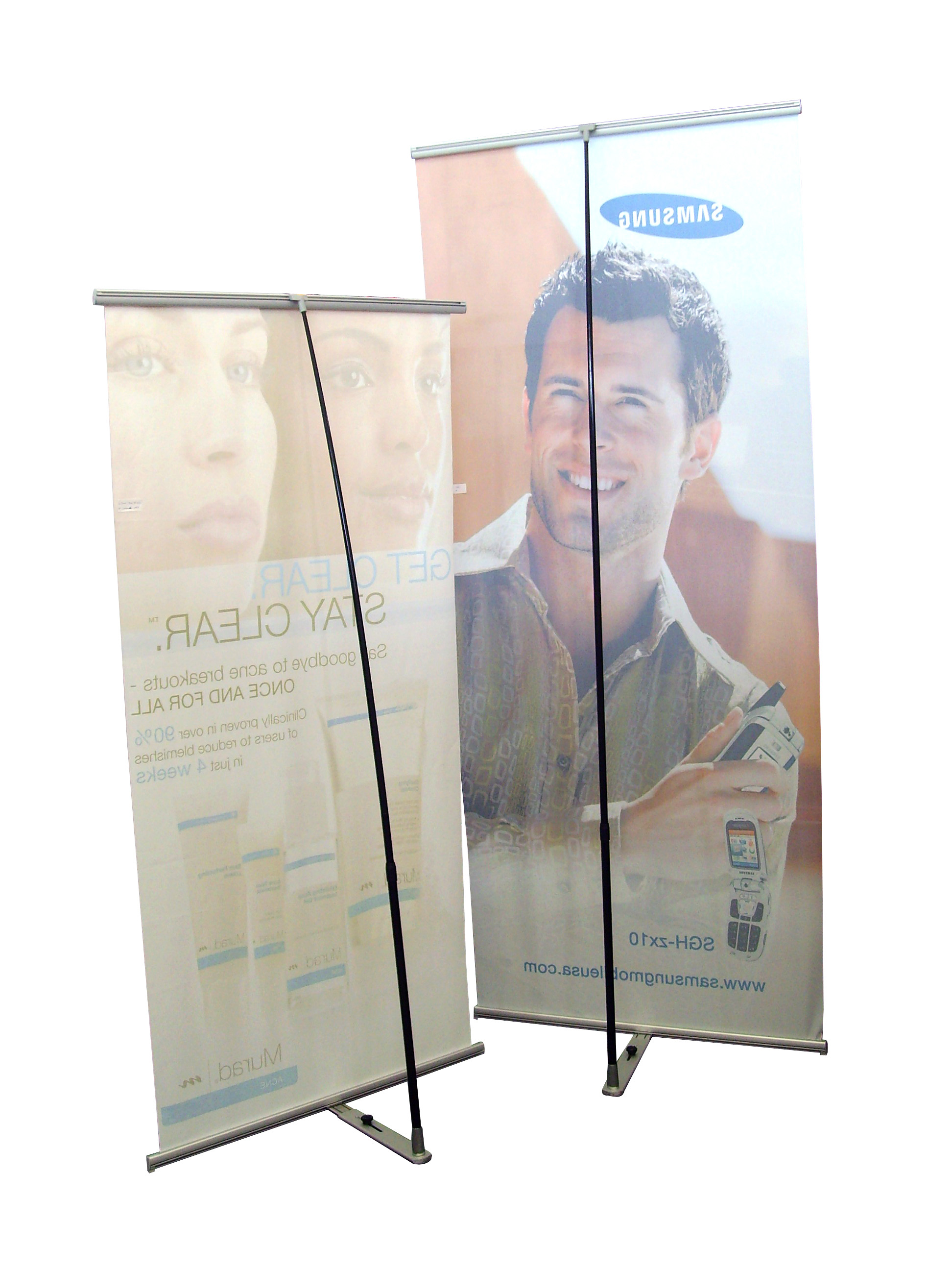 Buy cheap Portable L Shape Pop Up Banner Displays  , Graphic Roll Up Display Banners product