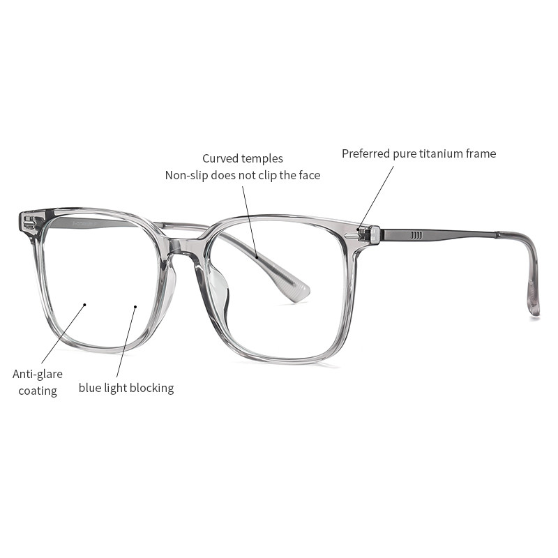 Buy cheap TR+ Titanium Alloy Combination Glasses For Men And Women 4 Colors from wholesalers