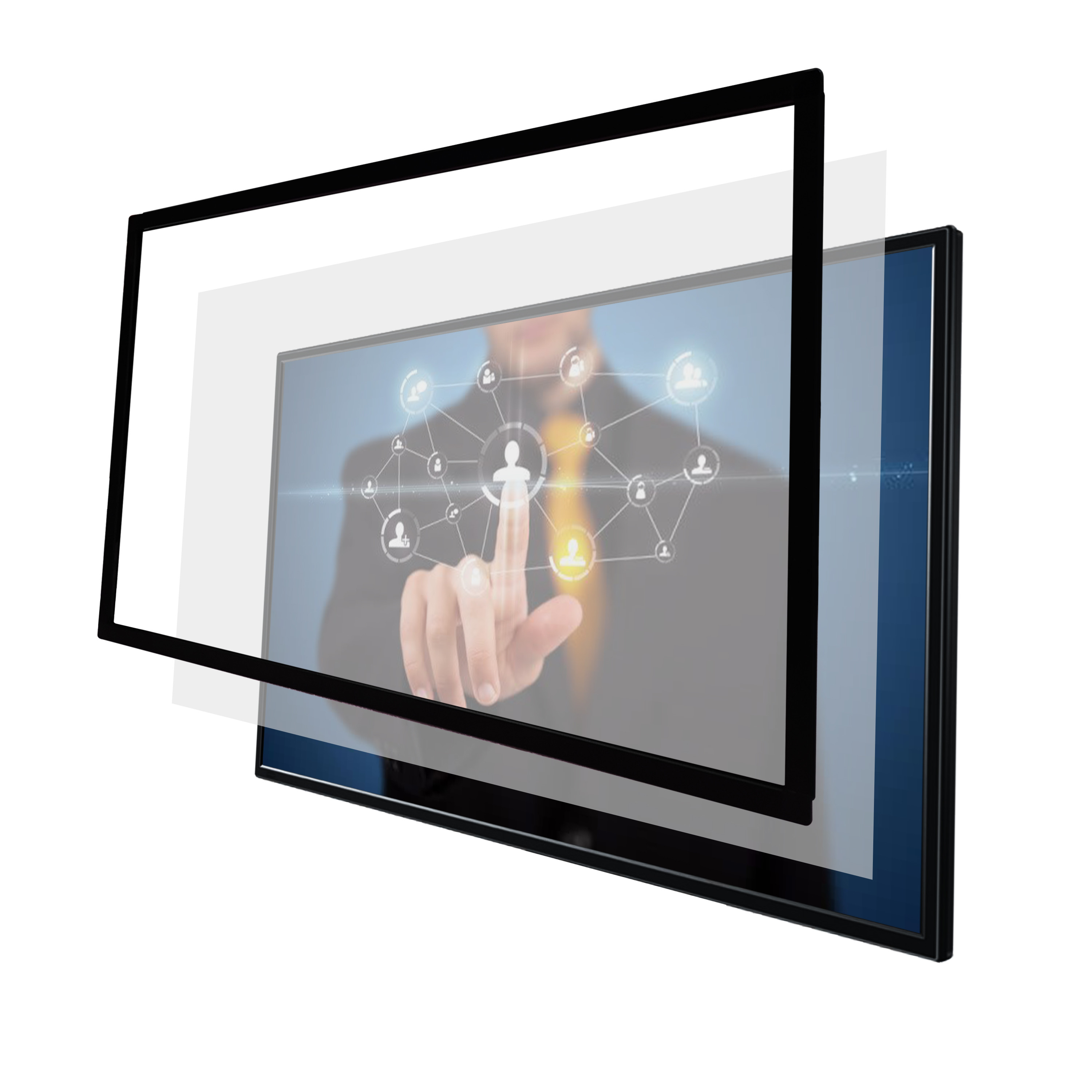 21-300 Inch Infrared Touch Screen Overlay USB connection for sale