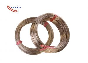 Buy cheap Low Resistance Copper Nickel Alloy Wire CuNi15 For Underground Heating product