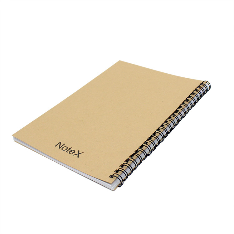 Buy cheap Recycled Kraft Paper Custom Notebook Printing For Exercise Book Writing product