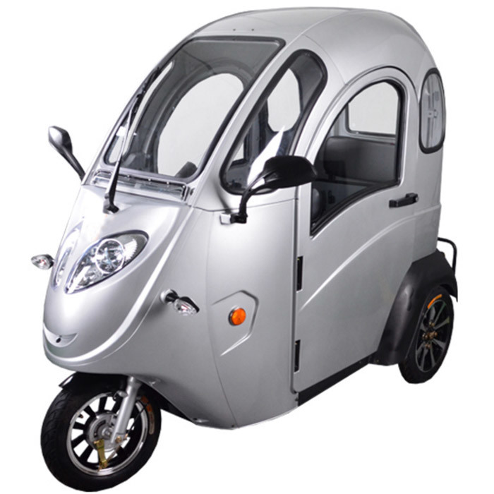 Buy cheap Adult Disabled 3 Wheel Electric Tricycle 72V Plastic Cabin Electric Scooter Car product