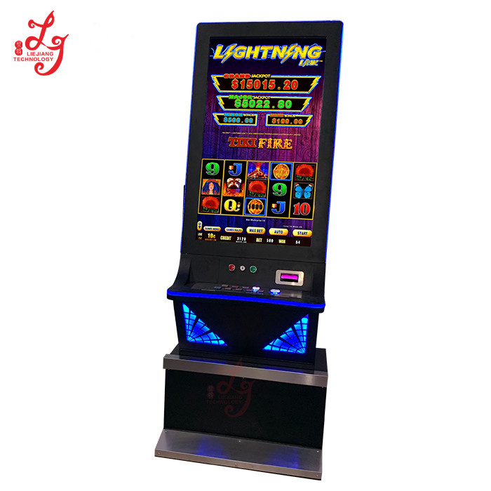 43 Inch Vertical Tiki Fire Lightning Link Vertical Screen Slot Game 43'' Touch for sale