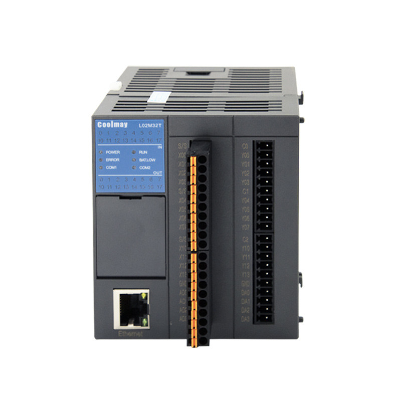 Buy cheap Modbus TCP Logic Programmable Controller 16 DI 16 DO PID PLC 500mA product