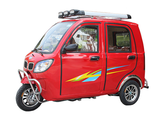 Buy cheap Stable 200CC 3 Wheel Gasoline Tricycle 3 Seats Gold Silver For The Disabled product