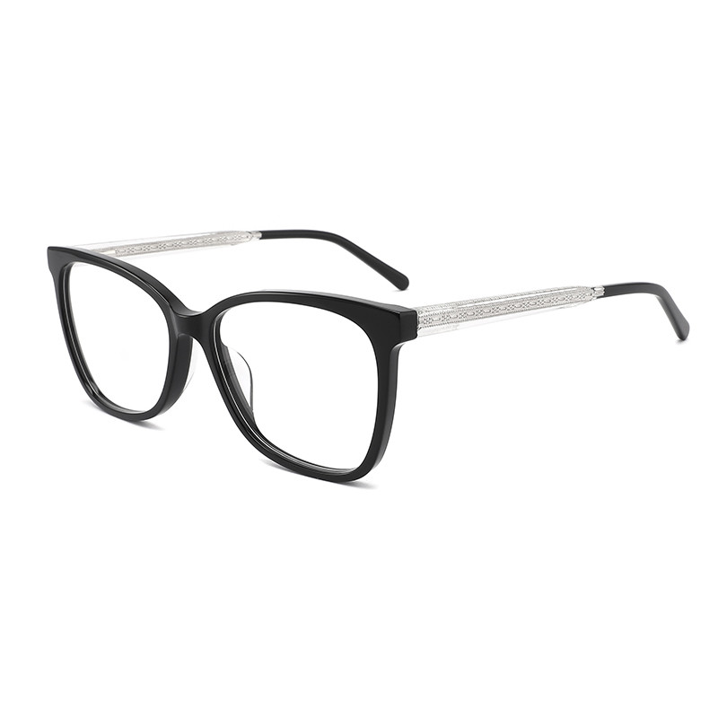 Buy cheap Optical Transparent Acetate Glasses Frames Women Non Prescription product