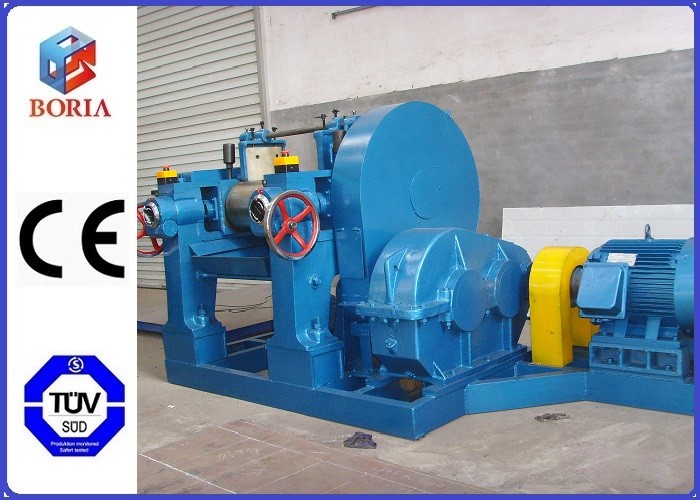 Buy cheap Manual Type Rubber Mixing Equipment , Intermix Rubber Mixer With ZQ Reducer product