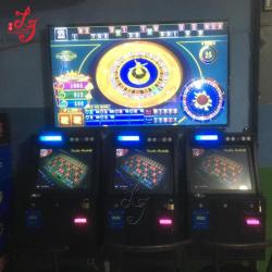 China Wall Roulette Mega Jackpot Gambling Casino Slot Game Machine For 3 Players for sale