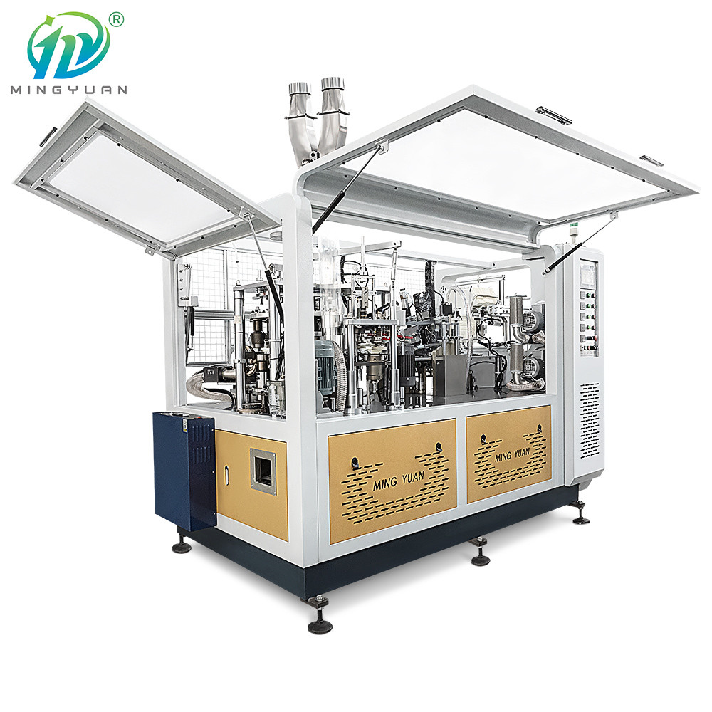 Buy cheap 22 OZ Disposable Paper Cup Making Machine Ultrasonic Heater Two Side PE Coated from wholesalers